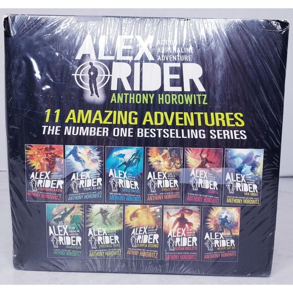 New ~ Sealed Alex Rider The Complete Missions 1-11 Book Box Set Anthony Horowitz - Picture 2 of 8